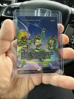 Magic: The Gathering Teleportation Circle Holo Foil TMNT:MTCG - Image 1