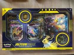 2022 Pokemon TCG Jolteon VMAX Premium Collection Box Factory Sealed - Image 1