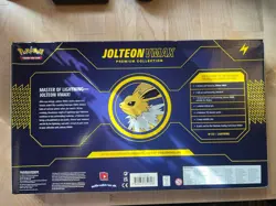 2022 Pokemon TCG Jolteon VMAX Premium Collection Box Factory Sealed - Image 2