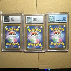 Japanese Pokemon CGC Lot - Wobbuffet V 9 Sword Jynx Ex 10 Charizard Go 8 - Image 5