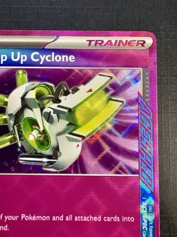 Pokemon TCG: 2025 Scoop Up Cyclone 128/131 PINK STAR HOLO-Prismatic Evolutions - Image 2