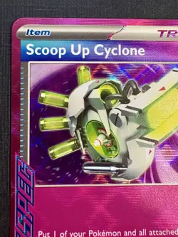 Pokemon TCG: 2025 Scoop Up Cyclone 128/131 PINK STAR HOLO-Prismatic Evolutions - Image 5