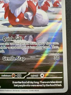 Delibird 152/132: ILLUSTRATION RARE HOLO: Mega Evolution-2025 Pokemon TCG - Image 3
