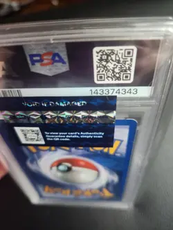 Pokemon Typhlosion Holo Rare 1st Edition 18/111 Neo Genesis PSA 8 NM/MT - Image 3