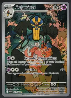 Pokemon TCG - Cofagrigus 123/086 Illustration Rare SV: White Flare NM - Image 1