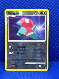Pokemon Tcg Porygon 81/106 Great Encounters Reverse Holo - Image 1