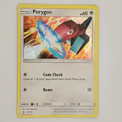 Pokemon TCG Porygon McDonalds 2018 12/12 Holo MP - Image 1