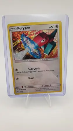 Pokemon TCG Porygon McDonalds 2018 12/12 Holo MP - Image 3