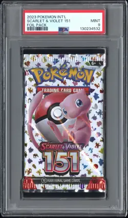 Pokemon Scarlet & Violet 151 SEALED Booster Pack PSA 9 MINT - Image 1