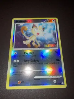 Pokemon! Meowth - Burger King Promo - Reverse Holo - 106/146- NM! - Image 1