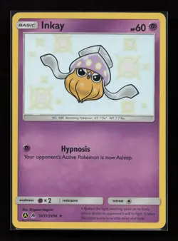 Inkay SV17/SV94 Rare Shiny Hidden Fates Shiny Vault Pokemon Near Mint - Image 1
