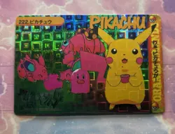 Pokemon Holo Vintage Pocket Monsters Vending Prism Sticker Nintendo collections - Image 5