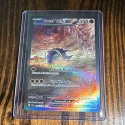 Pokemon Great Tusk ex 246/198 SV01 Scarlet & Violet Illustration Rare Holo - Image 1
