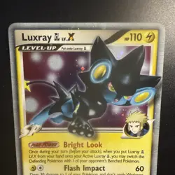 Pokemon Rising Rivals Luxray Lv.X Holo #109 NM - Image 2