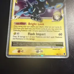 Pokemon Rising Rivals Luxray Lv.X Holo #109 NM - Image 3