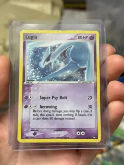 Pokemon TCG Lugia 002/017 Pop Series 5 Holo Rare English - Image 1