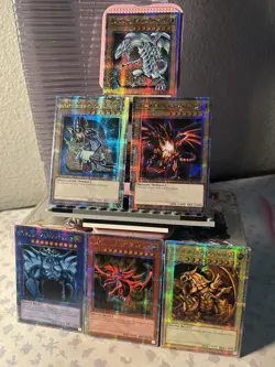 Yu-Gi-Oh! LC01 Quarter Century Secret Rare QCR Complete Set (6) 25th Anniversary - Image 1