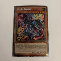 Yu-Gi-Oh K9-04 Noroi (Starlight Rare) - Doom of Dimensions (DOOD) NM - Image 1
