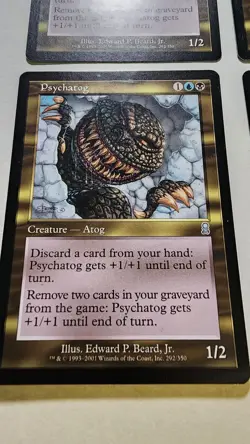 Psychatog x4 Odyssey MTG Magic Light Play to Near Mint - Image 4