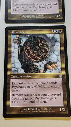 Psychatog x4 Odyssey MTG Magic Light Play to Near Mint - Image 5