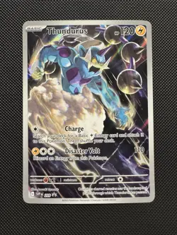 Pokemon TCG Thundurus 209 SVP Promo Sv: Scarlet & Violet Promo Cards Near Mint - Image 1