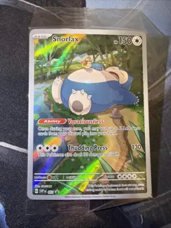 Pokemon TCG Snorlax 051 SV Scarlet & Violet 151 Promo Card Sealed - Image 1