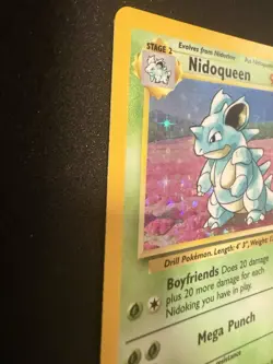Pokemon TCG Nidoqueen Jungle 7/64 Holo Unlimited Holo Rare - Image 2