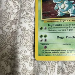Pokemon TCG Nidoqueen Jungle 07/64 Holo Rare 1999 English - Image 5
