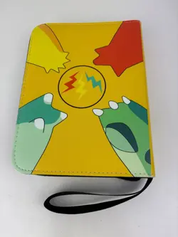 Empty Pokemon Trading Card Binder Card Case Album Collection 4-Pocket Starters - Image 3