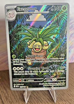 Pokemon TCG Exeggutor 135/132 Mega Evolution English Illustration Card NM - Image 1