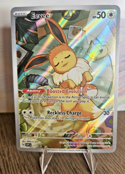 Pokemon Eevee 173 Sv: Scarlet & Violet Promo Basic Holo English Pokemon TCG Card - Image 1