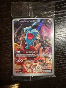 Team Rocket's Wobbuffet Pokemon Center Stamped Promo (Sealed) - Image 1