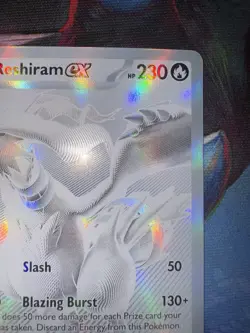 Reshiram EX 173/086 White Flare BWR NM Pokemon TCG - Image 4