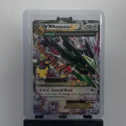 Pokemon M Rayquaza EX Celebrations Classic Collection Holo 76/108 220 HP - Image 1