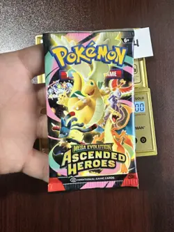 VERY HEAVY! GOD PACKUUU 22.59g Ascended Heroes Pokemon TCG Booster (SEALED) - Image 2