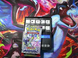 HEAVY! GOD PACKU SIRU 22.33g Prismatic Evolutions Pokemon TCG Booster (SEALED) - Image 1