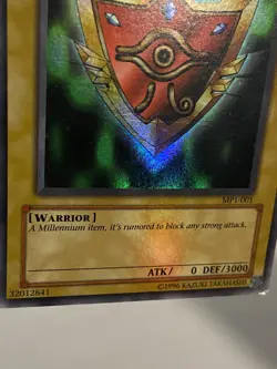 Yu-Gi-Oh! | Millennium Shield | MP1-001 |McDonald’s Promo | HP/MP + HOLO BLEED - Image 2