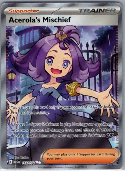 Acerola's Mischief 165/132 ME01: Mega Evolution - Pokemon Card - NM - Image 1