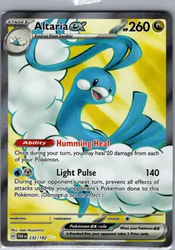 Altaria ex 232/182 SV04: Paradox Rift - Pokemon Card - NM - Image 1
