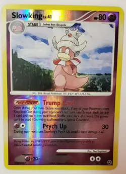 Slowking 28/106 Great Encounters Reverse Holo Pokemon Card 2008 - Image 1