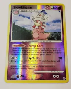 Slowking 28/106 Great Encounters Reverse Holo Pokemon Card 2008 - Image 2