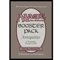 Ensky 80 Magic MTG Players Card Sleeves Retro Core - Antiquities MTGS-248 - Image 1