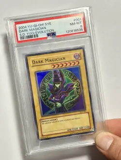Dark Magician SYE-001 •PSA 8 NM-MT• Super Rare Unlimited 2000 Yu-Gi-Oh! TCG Card - Image 3