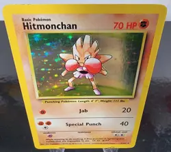 Hitmonchan - 7/102 Pokemon Base Set Holo Rare Card WOTC - Image 4