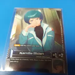 Gundam Card Game English Kamille Bidan Newtype Challenge Promo Unopened - Image 1