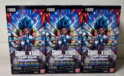 Dragon Ball Card Game Fusion World FB09 Dual Evolution Booster Box Japanese 3BOX - Image 1