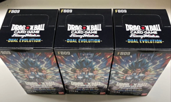 Dragon Ball Card Game Fusion World FB09 Dual Evolution Booster Box Japanese 3BOX - Image 2