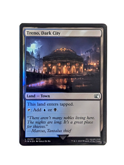 Treno, Dark City 0290 Land Foil FFIX FIN MTG FINAL FANTASY ENGLISH NM/M - Image 1
