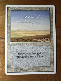 MTG LP White Ward Summer Magic Edgar - Magic The Gathering - Image 1