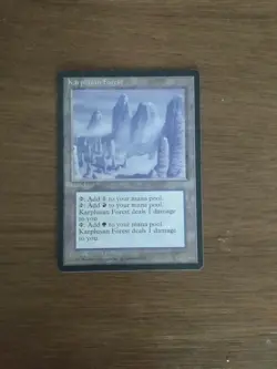 MTG Karplusan Forest Ice Age Edition - Image 1